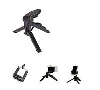 K-S-Trade Treppiede Compatibile con LG Electronics Risio 4 Treppiedi Tripode Tripod Cavalletto Plastica Nera (1x)