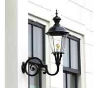 K.S. Verlichting Amstel - Applique da esterno, nero K.S. Verlichting