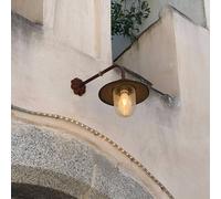 K.S. Verlichting Applique da esterno Provence in marrone ruggine 7583