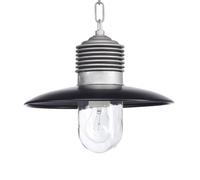K.S. Verlichting Lampada a sospensione classica da esterno Ampere alluminio/nero K.S. Verlichting