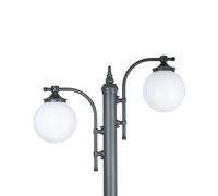 K.S. Verlichting Lampione MADEIRA a 2 luci antracite K.S. Verlichting
