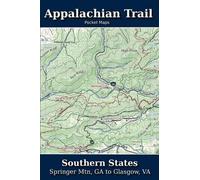 K Scott Parks Appalachian Trail Pocket Maps - Southern States (Tascabile)