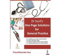 K Sunil Ravinder Pa Dr Sunil's One Page Solutions for General Practi (Tascabile)