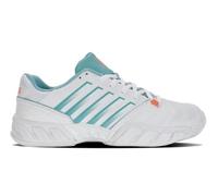 K-Swiss Bigshot Light 4, Scarpe da Tennis Donna, White Desert Flower Nile Blue, 40 EU