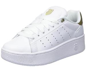 K-Swiss Classic PF Platform, Scarpe da Ginnastica Donna, Oro Bianco, 44.5 EU