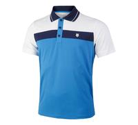 K-Swiss Core Team Block Polo Uomini in blu scuro