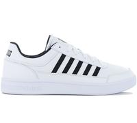 K-Swiss court Chasseur - Uomo Sneaker pelle Bianca 06042-102 Casual Scarpe Nuovo