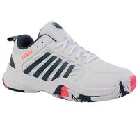 K-Swiss Court Express 2, Scarpe da Tennis, White Stargazer Neon Blaze, 31.5 EU