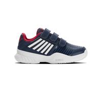 K-Swiss Court Express Strap Omni Scarpa Per Tutte Le Superfici Bambini in blu scuro, Taglia: 28.5
