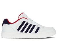 K-Swiss Court Palisades, Scarpe da Ginnastica Uomo, Peacoat White White, 40 EU
