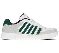 K-Swiss Court Palisades, Scarpe da Ginnastica Uomo, Rain Forest Wht Wht Wht, 41.5 EU