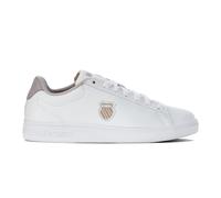 K-Swiss Court Shield Scarpa Per Il Tempo Libero Donna-Bianco,Beige in bianco, Taglia: 37.5