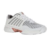 K-Swiss Express Light 3 HB, Scarpe da Tennis Donna, White Black Steel Gray Rose Gold, 38 EU