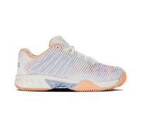 K - Swiss Hypercourt Express 2 CLAY Scarpa Per Terra Rossa Donna Bianco, Albicocca, Taglia: 37, 5