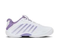 Scarpe da tennis da donna K-Swiss Hypercourt Express 3 Clay - white/purple haze/lunar rock - Bianco (41,5)