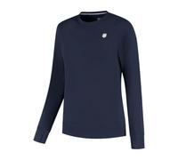 K-Swiss Hypercourt Maniche Lunghe 5 - Blu Navy | Maglia da Tennis a Maniche Lunghe da Performance Femminile