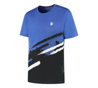 K - Swiss Hypercourt Print Crew Stripe Maglietta Uomini