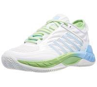 K-Swiss Hypercourt Supreme 2, Scarpe da Tennis Donna, Wht Green Dtchcnl, 38 EU