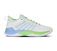 K-Swiss Hypercourt Supreme 2 Tennis Shoe, Wht Green Dtchcnl, 40 EU