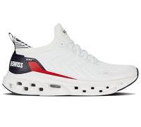 K-Swiss Impulse Trainer - Sneaker da Uomo, Colore Bianco/Blu Navy/Rosso, 44,5 EU, Bianco Navy Red, 44.5 EU
