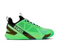 K-Swiss K-Frame Speed RUBLO Clay Scarpe da Tennis da Uomo, Verde Fluo/Nero/Lava Fluo, 42