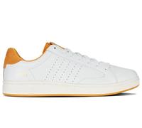 K-Swiss Lozan Klub Lth, Scarpe da Ginnastica Uomo, Wh Jurassic Gld S Wh, 44.5 EU