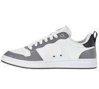 K-Swiss Lozan, Scarpe da Ginnastica Uomo, Grigio Acciaio, Bianco, Nero, 40 EU