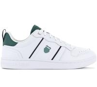 NUOVO K-Swiss Lozan Match LTH - Scarpe Sneakers Uomo Pelle Bianco...