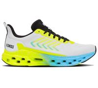 K-Swiss Melrose Tubes Lite Running Shoe, White/Black Beauty/Evening Primerose/Aquarius, 46 EU