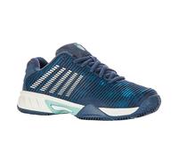 K-Swiss Performance Hypercourt Express 2 HB, Scarpe da Tennis, Indian Teal/Star White/Moonstruck, 37.5 EU