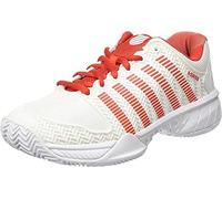 K-Swiss Performance KS Tfw Bigshot Light 3 - Scarpe da Tennis Donna, Bianco (White/Fiesta 01), 39 EU