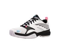 K-Swiss Performance Speedex Padel, Scarpe da Tennis Uomo, White/Black/Aquarius, 42 EU