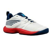 K-Swiss Performance SPEEDTRAC, Scarpa da Tennis, Blanc de Blanc/Blue Opal/Lollipop, 38 EU