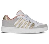 K-Swiss Scarpe da Ginnastica da Donna Court Palisades Gray VLT Chmpgn Wht 41.5 EU