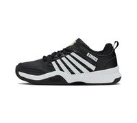 K-Swiss Scarpe da Tennis Court Express 2 Uomo, Bianco/Nero/Rosso Marte