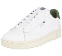 K-Swiss Slammklub CC Sneaker da Uomo, Wht DP Lichen VNTG, 45 EU