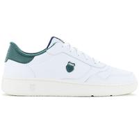 K-Swiss Slammshield II - Uomo Sneaker pelle Bianca 04312-193 Casual Scarpe Nuovo