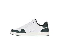 K-Swiss Lozan Match Lth, Scarpe da Ginnastica Uomo, Wht Grn Gbls Snwwht, 42 EU