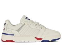 K-Swiss Sneaker da Uomo SI-18 Rival, Snow White/Navy/Red, 44,5 EU, Biancaneve, Colore Rosso, 44.5 EU