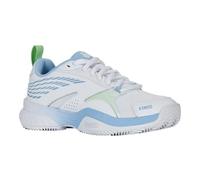 K-Swiss Speedex, Scarpe da Tennis Donna, Wht Dutch Canal Paradise Green, 41 EU