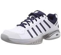 K-Swiss Tennisschuh Receiver IV Carpet, Scarpe da Tennis Uomo, Bianco (bianco / blu marino 109-M) 41 EU