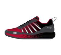 K-Swiss Ultra Court Padel, Scarpe da Tennis Uomo, Nero Antracite Sanyo Red, 44 EU
