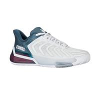 K-Swiss Ultrashot 4, Scarpe da Tennis Uomo, White Stargazer Neon Blaze, 42.5 EU