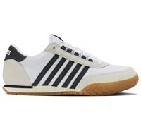 K-Swiss Vintage Trainer T, Scarpe da Ginnastica Uomo, Bianco Black Gum, 46 EU