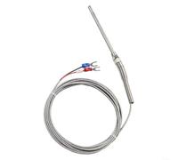 K Tipo sonda a termocoppia per la misurazione della temperatura nella trasformazione degli alimenti, nell'imballaggio e nelle prove termiche (100mm-Wire)