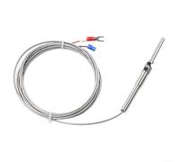 K Tipo sonda a termocoppia per la misurazione della temperatura nella trasformazione degli alimenti, nell'imballaggio e nelle prove termiche (50mm-Wire)