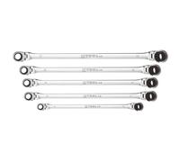 K Tool International 5pc Metrico 120 Dente Doppio Flex Cricchetto Chiave Di 1302