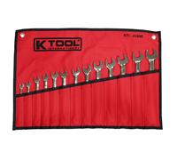 K Tool International Set Di Chiavi 13 Pezzi Combinata Hi Polish Metric 41800