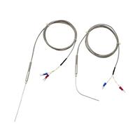 K-Typ WRNK-191 - Sonda con sensore di temperatura flessibile con cavo da 1,5 m, 1 pezzo (campione dia3 mm, 300 mm)