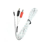 K-Type Multimeter Temperature Probe - Fiberglass Insulated, Universal Sensor for Gas, Solid & Liquid (-40°C to 400°C)(1pc)(Cable 3M)